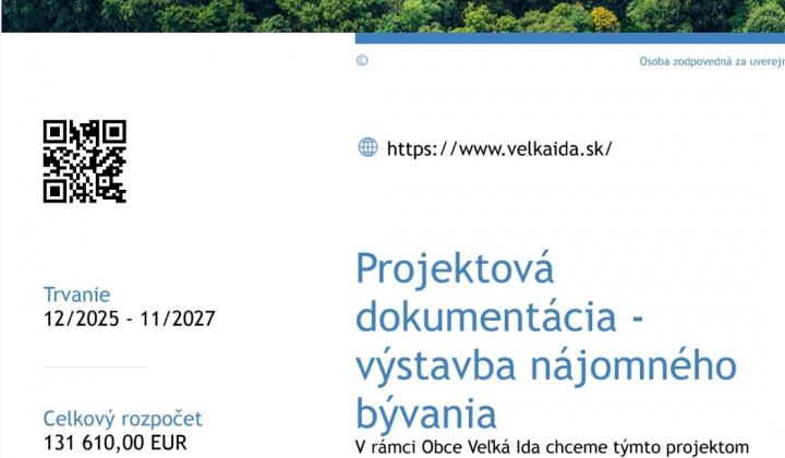 Fotka - Projektová  dokumentácia -  výstavba nájomného  bývania